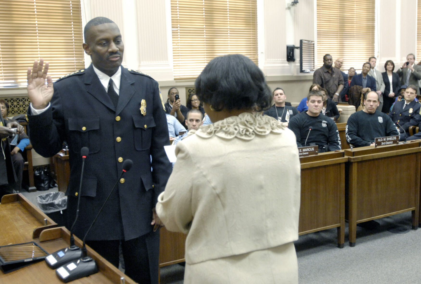 April 2012: Howell sworn in